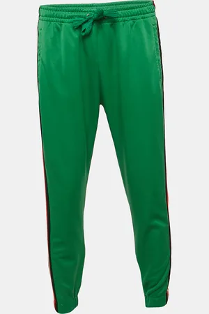 Gucci Jersey Web Tape Trimmed Trackpants XL