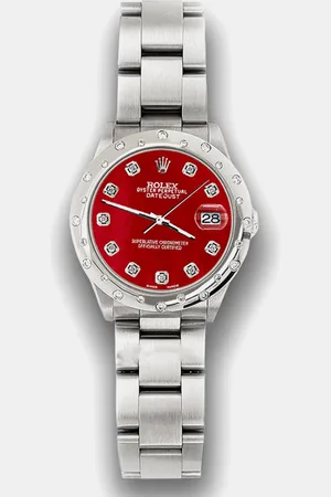 Rolex Custom MOP Diamond Stainless Steel Datejust 78240 Automatic Women