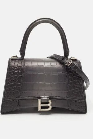 Balenciaga Ombre Leather Small Hourglass Top Handle Bag
