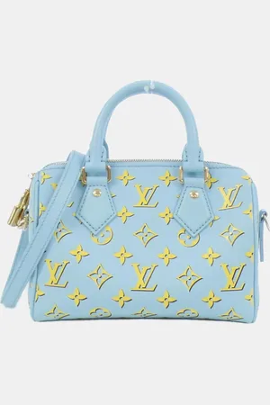 LOUIS VUITTON Baby Leather Speedy Bandouliere Boston Bag