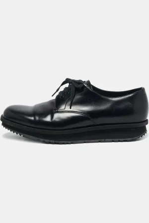 Prada Leather Lace Up Derby Size 43