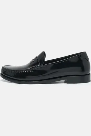 Saint Laurent Saint Laurent Glossy Leather Penny Loafers Size 44