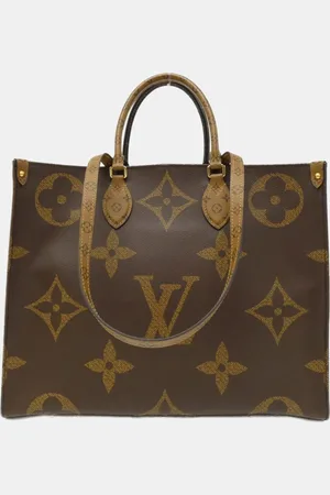 LOUIS VUITTON Monogram Giant On-The-Go GM Tote Bag