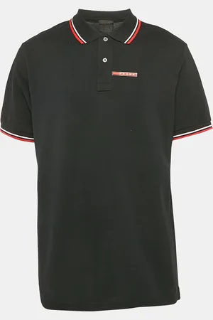Prada Cotton Pique Polo T-Shirt XXL