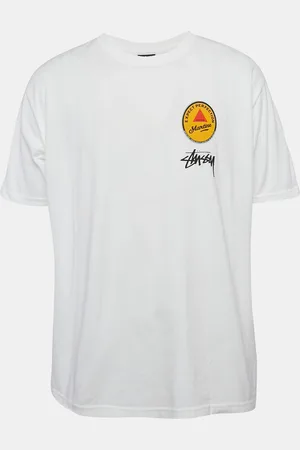 STUSSY Printed Crew Neck Martin Rose T-Shirt L