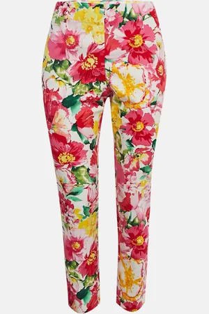 Ralph Lauren Printed Cotton Trousers M