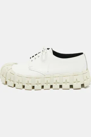 Prada Brushed Leather Tyre Sole Derby Size 41