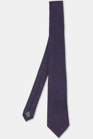 CHANEL /Pink Silk CC Logo Tie