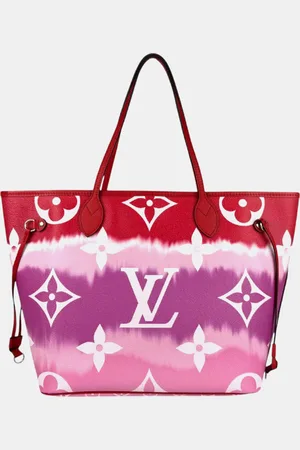 LOUIS VUITTON Coated Canvas Neverfull MM Tote Bag