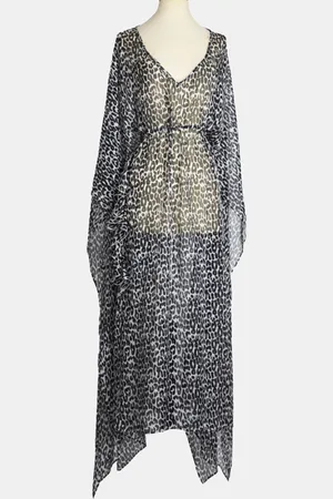 ERMANNO SCERVINO Printed Silk Kaftan IT 46