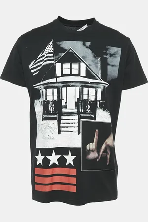Givenchy Printed Jersey Crewneck T-Shirt XXS
