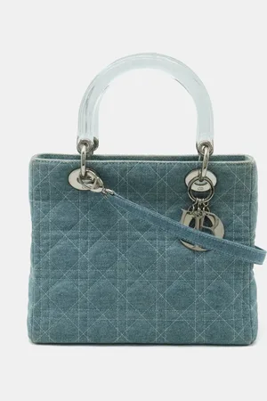 Dior Denim Medium Lady Tote Bag