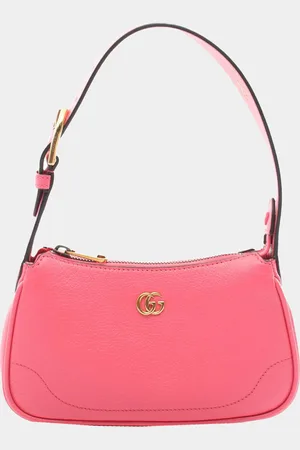 Gucci Leather Mini Aphrodite Shoulder Bag