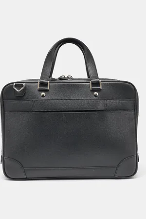 LOUIS VUITTON Leather Alexander Briefcase