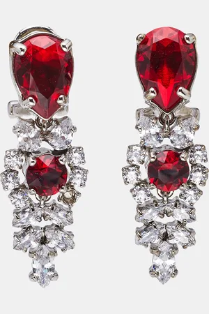 Prada Crystals Tone Earrings