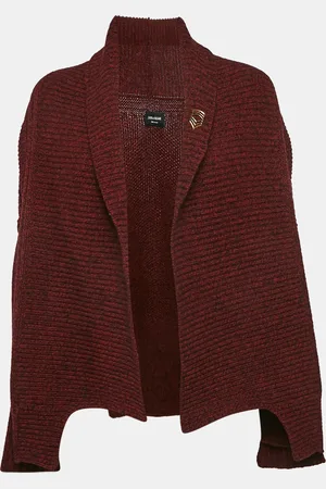 Zadig & Voltaire Rib Knit Shawl Collar Mystic Cardigan XS/S