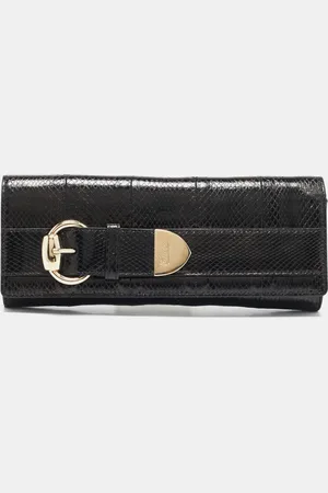 Gucci Snakeskin Romy Clutch