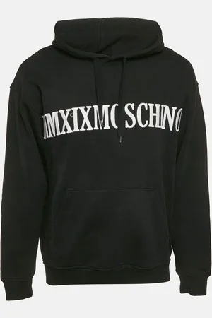 Moschino Embroidered Cotton Hoodie M