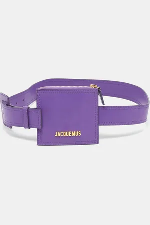 Jacquemus Leather La Ceinture Carree Pouch Belt M