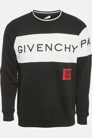 Givenchy /White Embroidered Cotton Sweatshirt XS