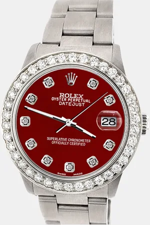 Rolex Custom Imperial 1.62ct Diamond Stainless Steel Datejust Automatic Women
