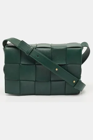Bottega Veneta Intreccio Leather Cassette Shoulder Bag