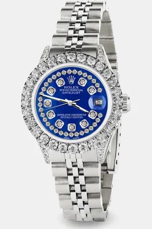 Rolex Custom Royal MOP 2.35CT Diamond Stainless Steel Datejust Automatic Women