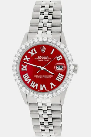 Rolex Custom MOP 3.3CT Diamond Stainless Steel Datejust Automatic Men