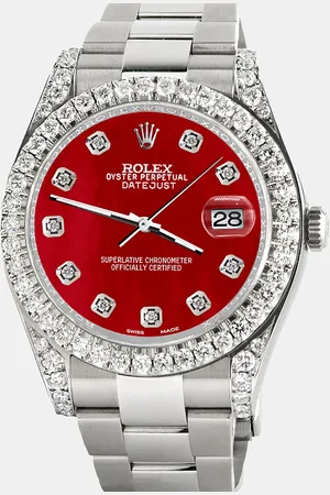 Rolex Custom MOP 4.5ct Diamond Stainless Steel Datejust II 116300 Automatic Men