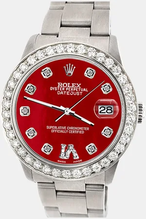 Rolex Custom MOP 1.62ct Diamond Stainless Steel Datejust Automatic Women