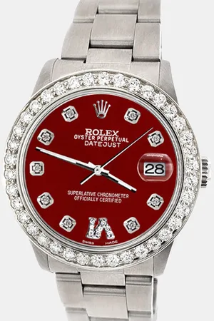 Rolex Custom Imperial 1.62ct Diamond Stainless Steel Datejust Automatic Women