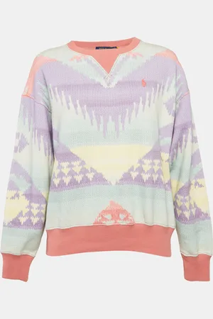 Ralph Lauren Printed Cotton Sweatshirt XXS
