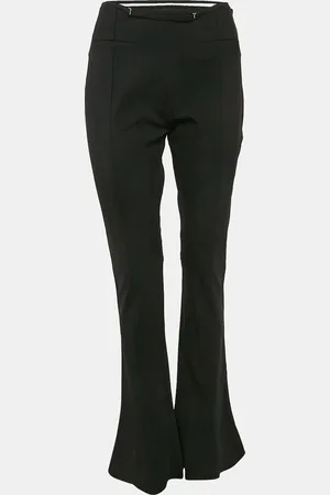 Jacquemus Wool Waistband Detail Wide Leg Le Splash Trousers L