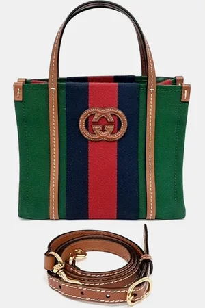 Gucci Fabric Interlocking G Mini Tote Bag