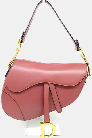 Dior Leather Saddle Shoulder Bag