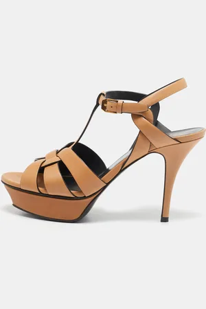 Saint Laurent Saint Laurent Leather Tribute Sandals Size 39.5