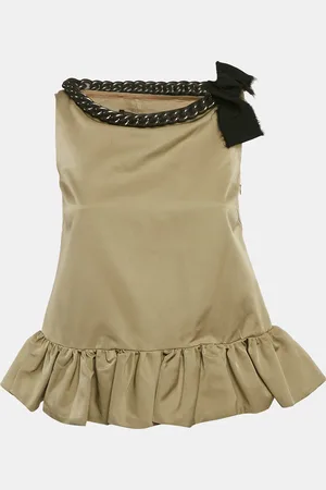 Giambattista Valli Wool Blend Chain Detail Sleeveless Top XXS