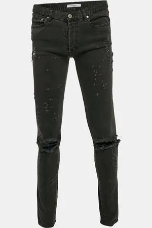 Givenchy Ripped Denim Skinny Jeans L Waist 33"