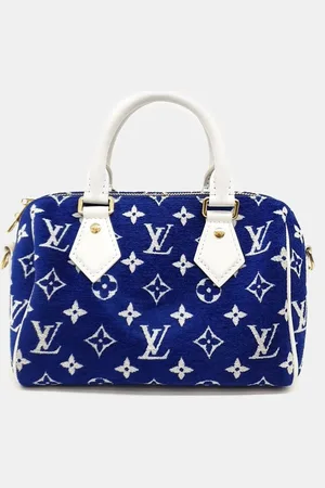 LOUIS VUITTON Velvet Bandouliere Speedy 20 Bag