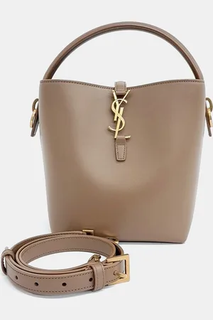 Saint Laurent Leather Bucket Bag