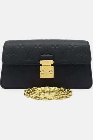 LOUIS VUITTON Leather Empreinte Metis Wallet On Chain