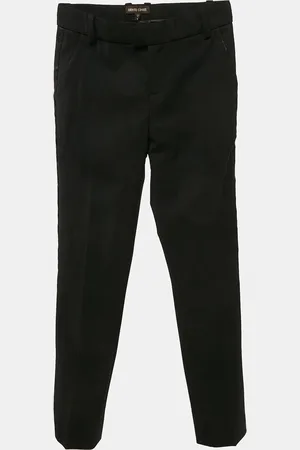 Roberto Cavalli Kids Wool Side Satin Trimmed Trousers 10 Yrs