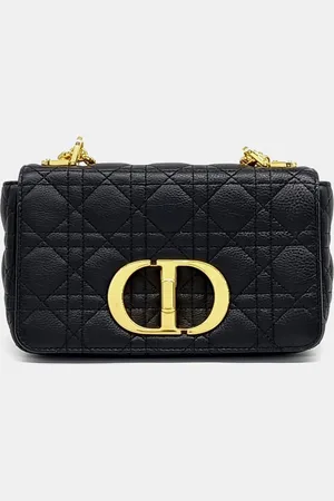 Dior Leather Caro Small Shoulder Bag