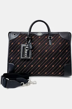 Gucci Jacquard Interlocking GG Jacquard Duffel Bag