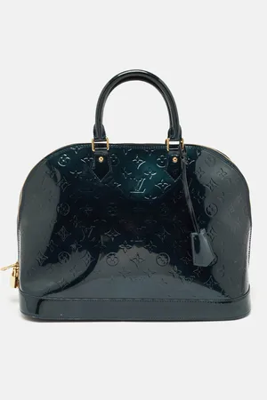 LOUIS VUITTON Nuit Monogram Vernis Alma GM Bag
