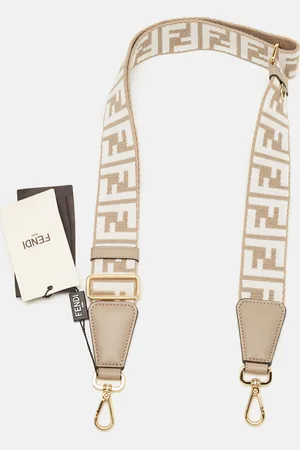 Fendi Fabric and Leather FF Strap You Shoulder Bag Strap