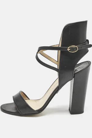 PAUL ANDREW Leather Lexington 105 Ankle Strap Sandals Size 39.5