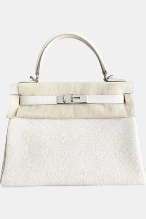 Hermès Milkshake Togo Leather Kelly 28 Tote Bag