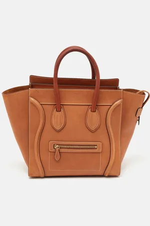 Céline Leather Mini Luggage Tote