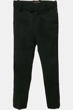 Roberto Cavalli Wool Side Trimmed Trousers 6 Yrs